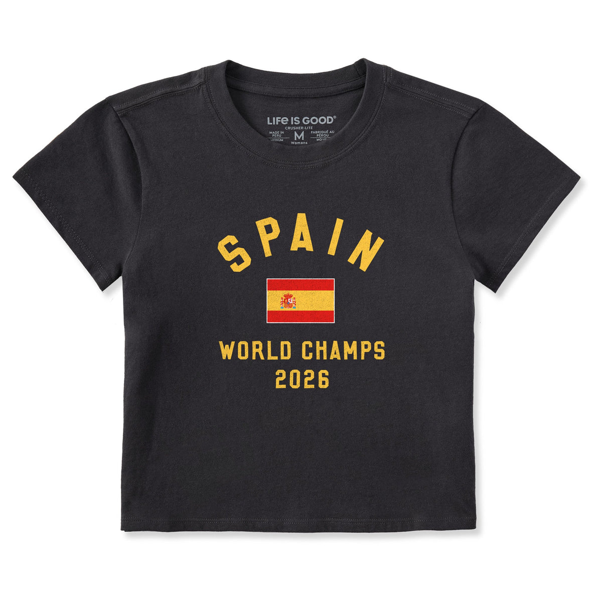 Women's Spain World Champs Crusher-LITE Shrunken Tee