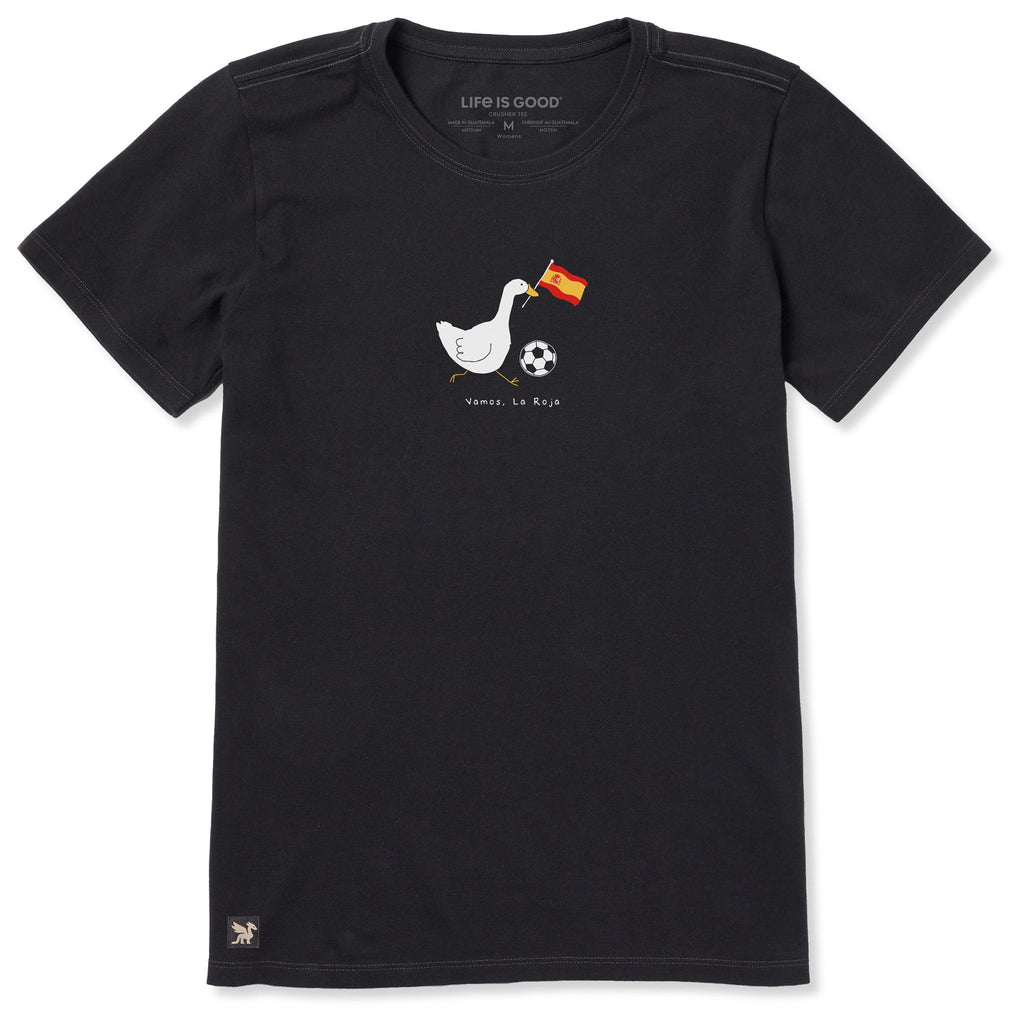 Women's Silly Goose Soccer Spain Short Sleeve Tee