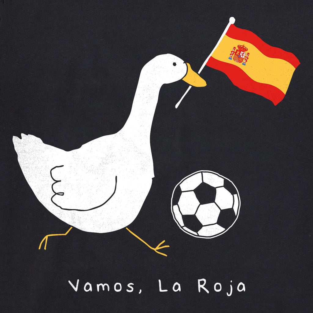 Women's Silly Goose Soccer Spain Short Sleeve Tee