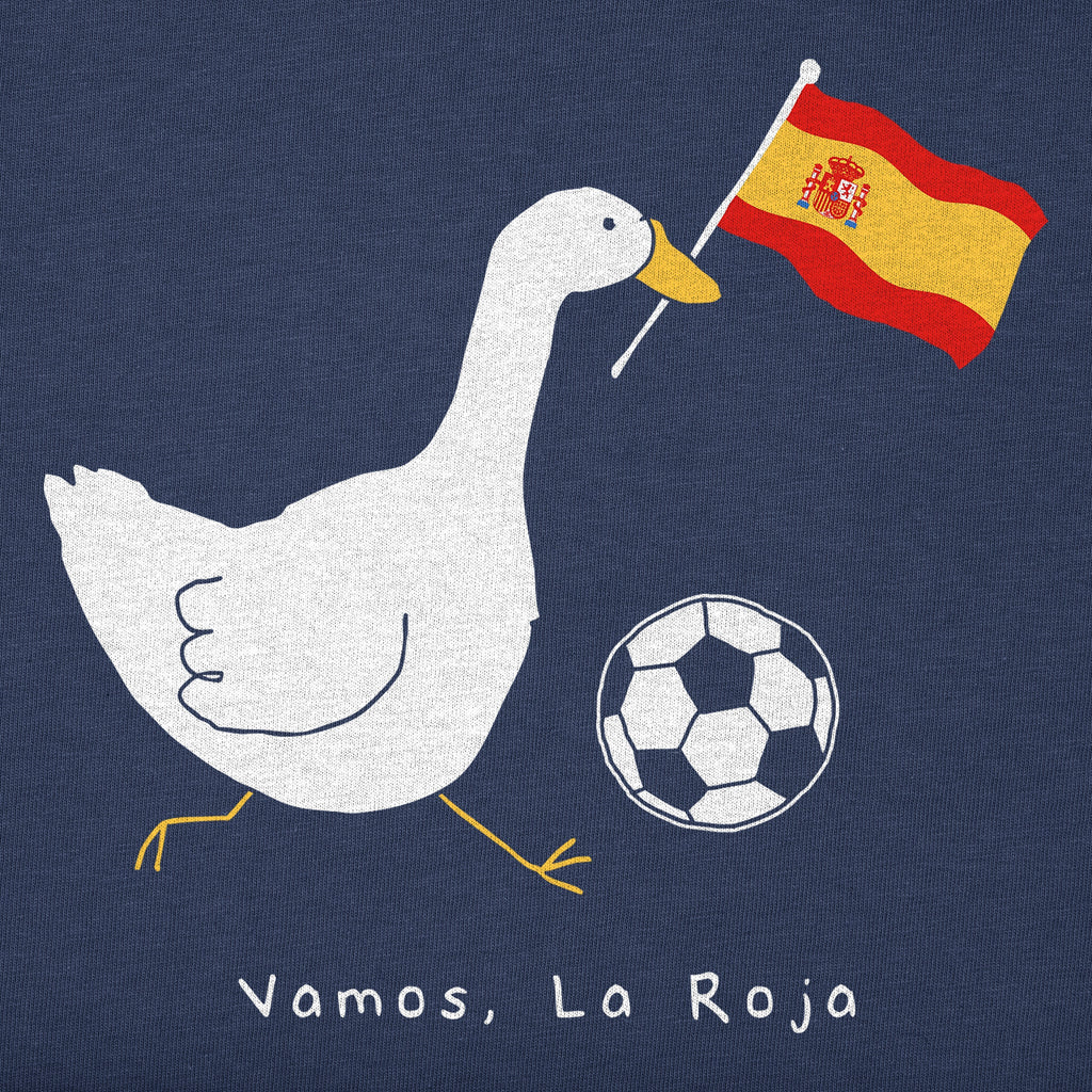 Kids Silly Goose Soccer Spain Short Sleeve Crusher Tee