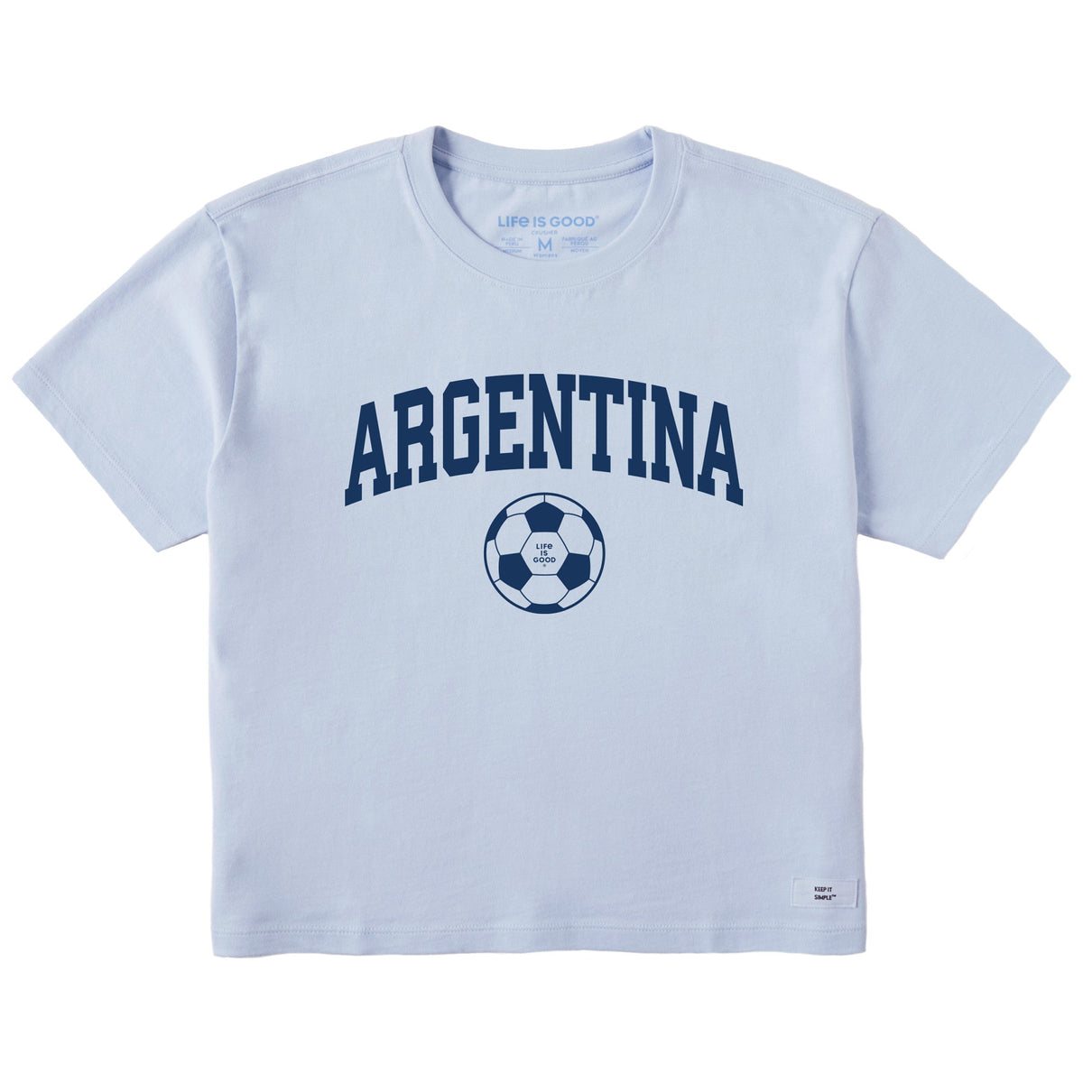 Women's Argentina Arch Short Sleeve Crusher Boxy Tee