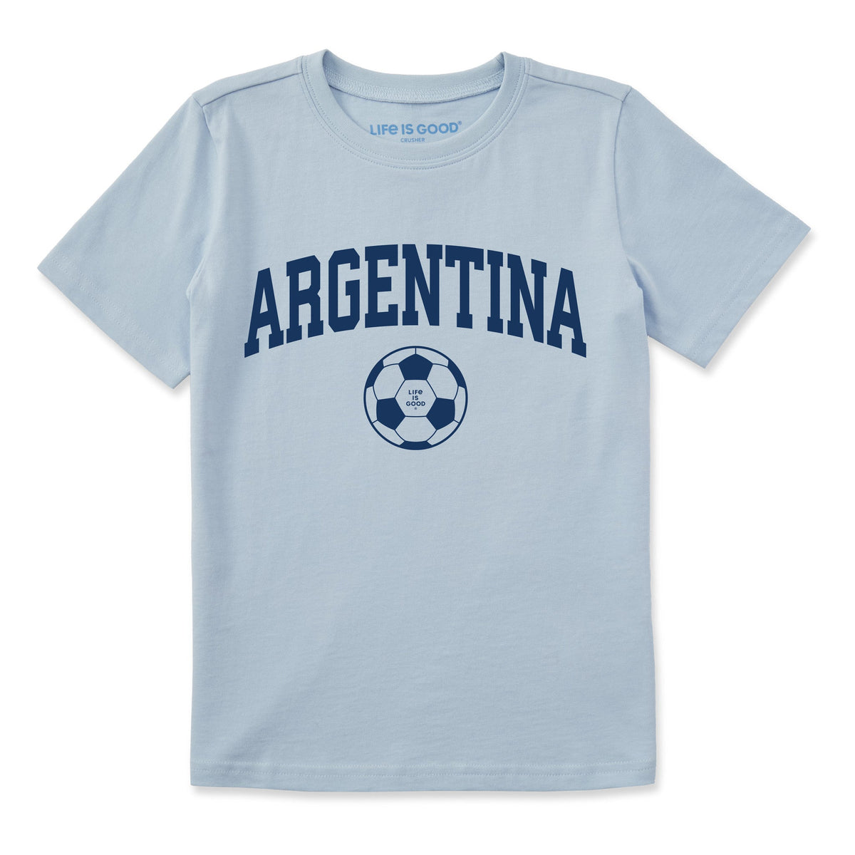 Kids Argentina Arch Short Sleeve Crusher Tee