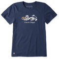 Women's England Fish and Chips Short Sleeve Tee
