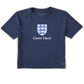 Women's England C'mon Then Short Sleeve Crusher Boxy Tee