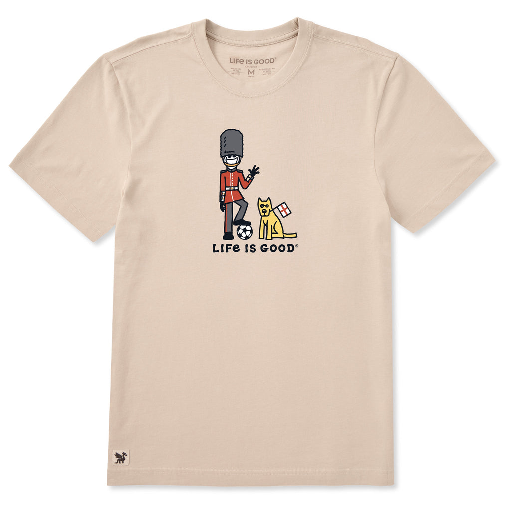 Men's Jake and Rocket England Short Sleeve Crusher Tee