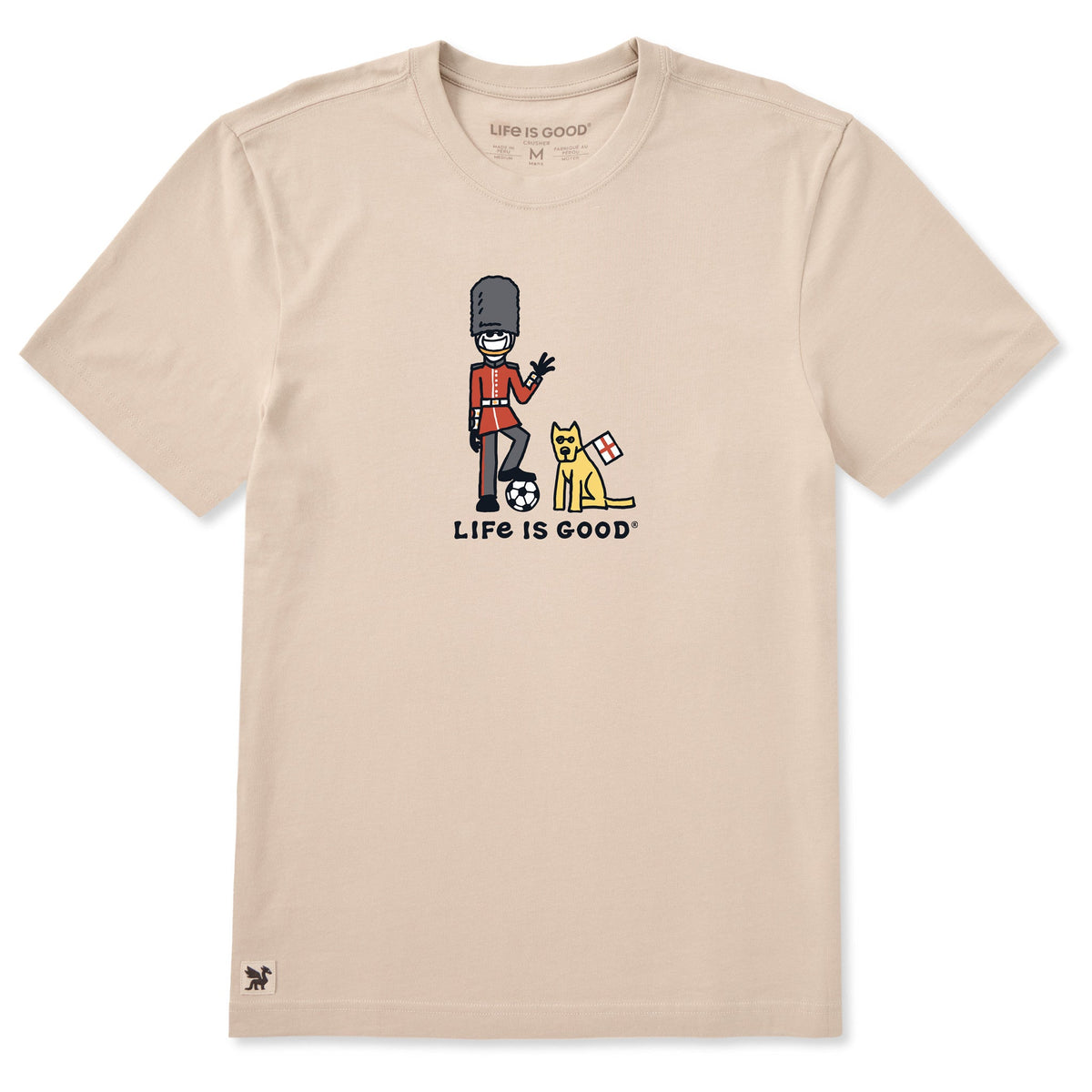 Men's Jake and Rocket England Short Sleeve Crusher Tee