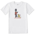 Kids Jake and Rocket England Short Sleeve Crusher Tee