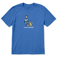 Men's Jake and Rocket Argentina Short Sleeve Crusher Tee