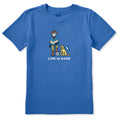 Kids Jake and Rocket Argentina Short Sleeve Crusher Tee