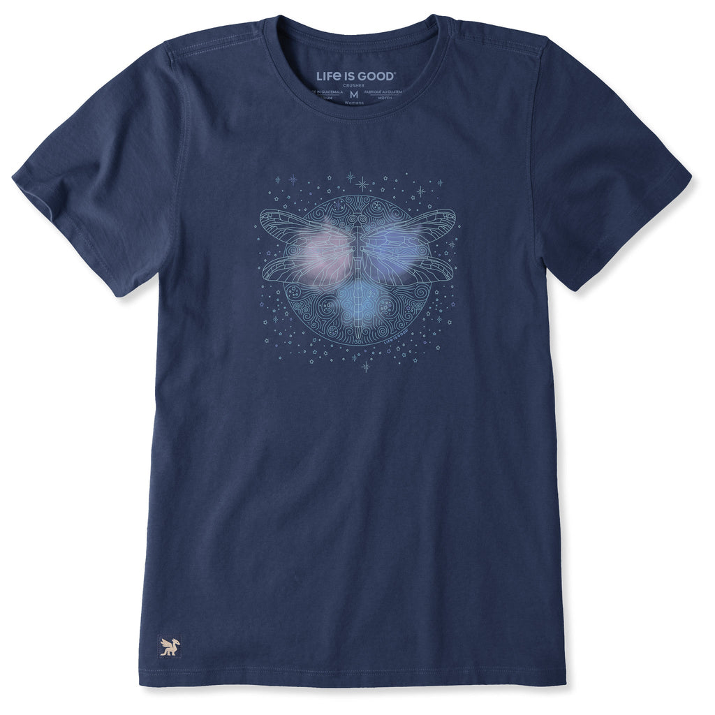 Women's Dragonfly Moon Short Sleeve Tee product image 1