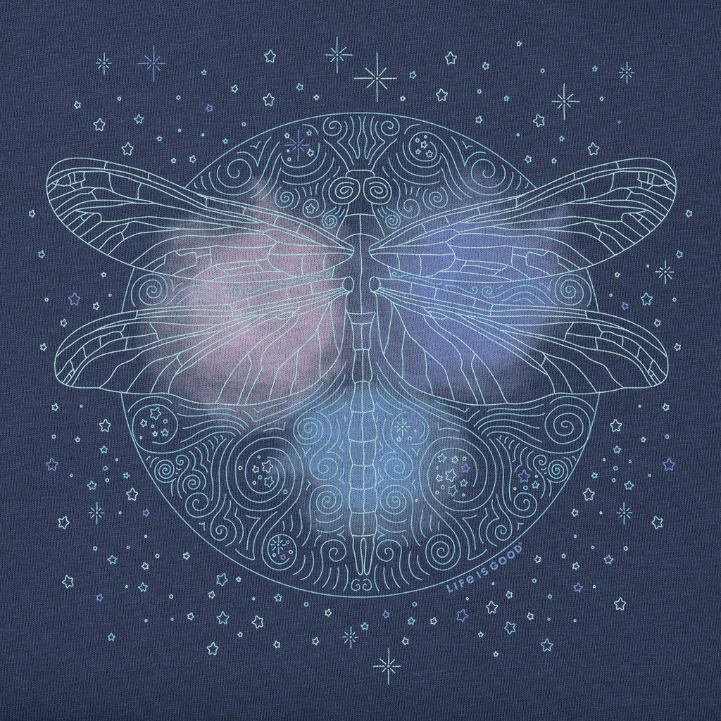 Women's Dragonfly Moon Short Sleeve Tee product image 4
