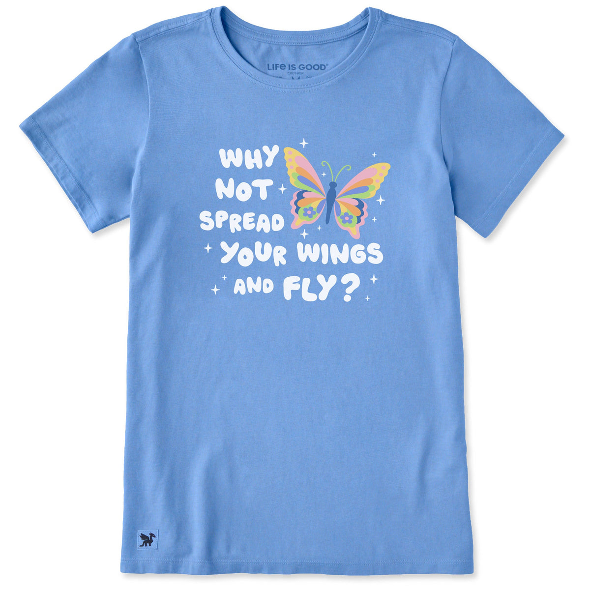 Women's Why Not Spread Your Wings and Fly? Short Sleeve product image 1