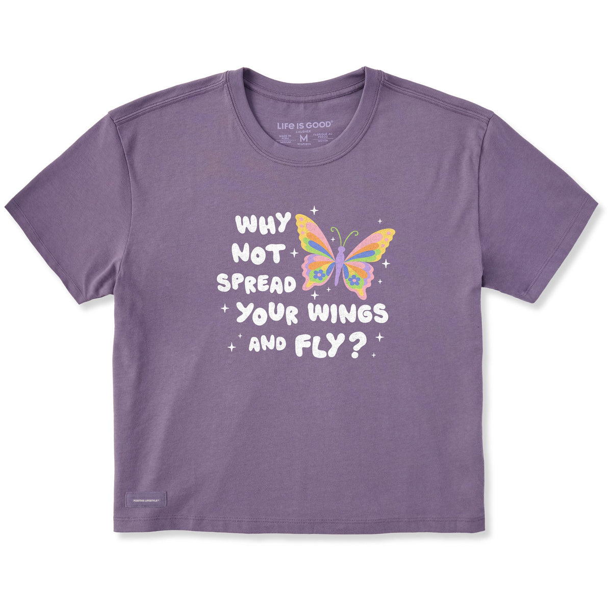 Women's Why Not Spread Your Wings and Fly? Short Sleeve product image 1
