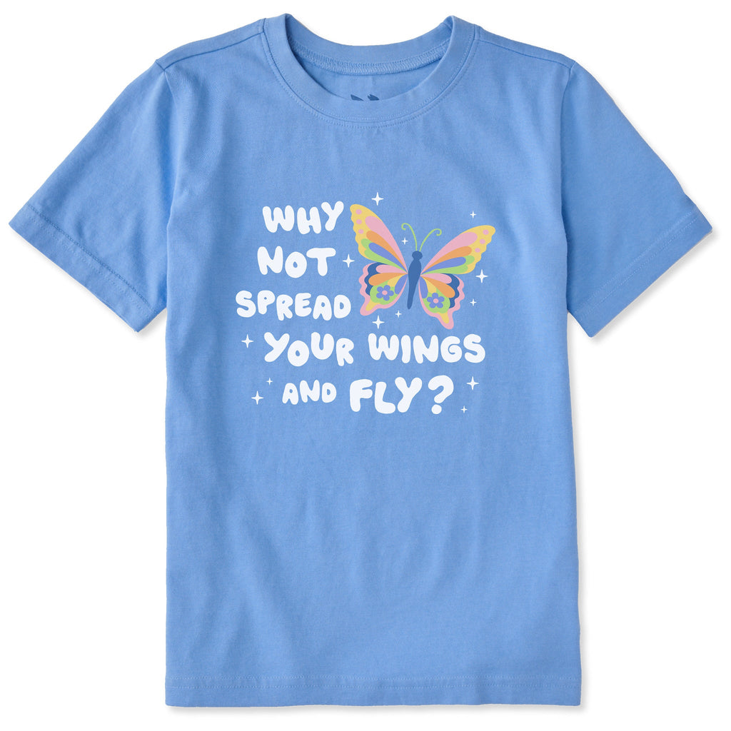 Kids Why Not Spread Your Wings and Fly? Short Sleeve product image 1