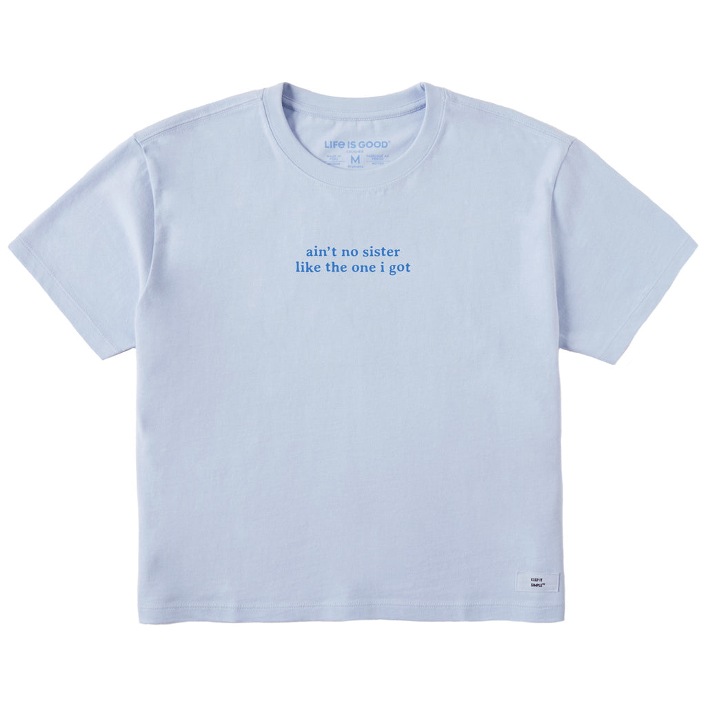 Women's Ain't No Sister Short Sleeve Crusher Boxy Tee product image 1