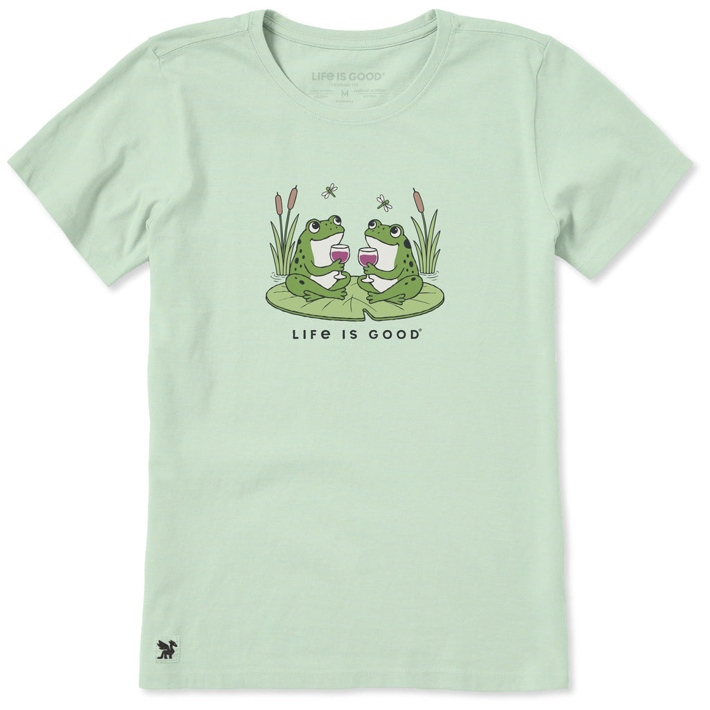 Women's Frogs With Wine Short Sleeve Crusher Tee product image 1