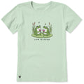 Women's Frogs With Wine Short Sleeve Crusher Tee product image 1