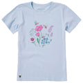 Women's Bee Florals Short Sleeve Crusher Tee product image 1