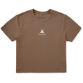 Women's Hot Shot Espresso Short Sleeve Crusher Boxy Tee