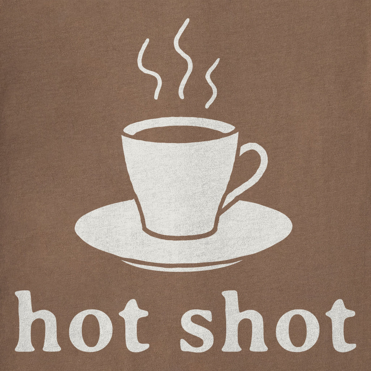 Men's Hot Shot Espresso Short Sleeve Crusher Tee