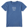 Women's English Teacher Life is Good Short Sleeve Crusher product image 1