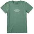 Women's It's Too Non-Fictiony Short Sleeve Crusher Tee product image 1