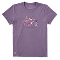 Women's Wild Flowers Short Sleeve Crusher Tee product image 1