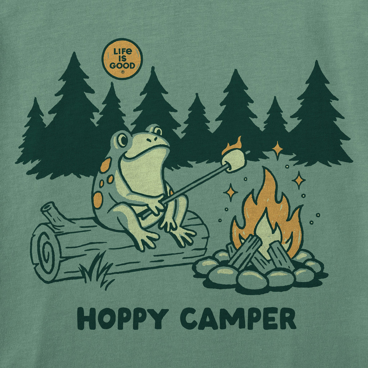 Women's Hoppy Camper Short Sleeve Crusher Boxy Tee product image 2