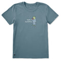 Women's Hello Sunshine Frog Short Sleeve Crusher Tee