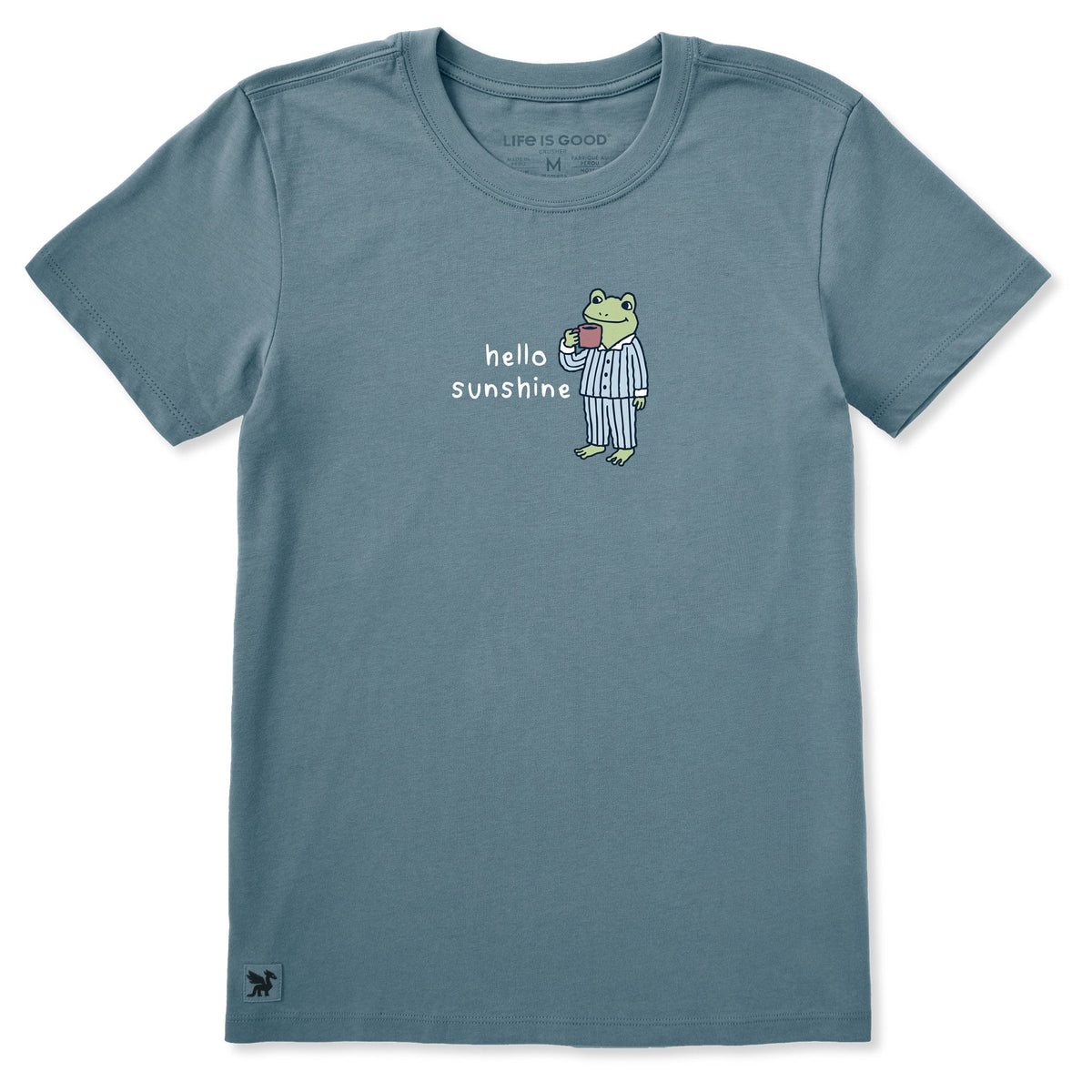 Women's Hello Sunshine Frog Short Sleeve Crusher Tee