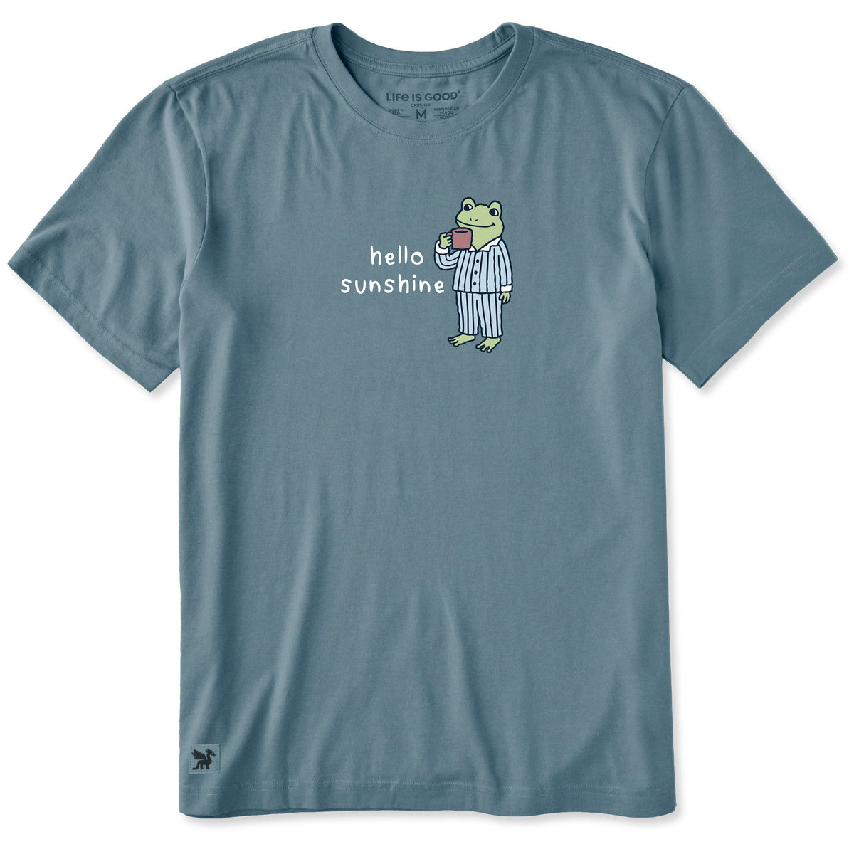Men's Hello Sunshine Frog Short Sleeve Crusher Tee