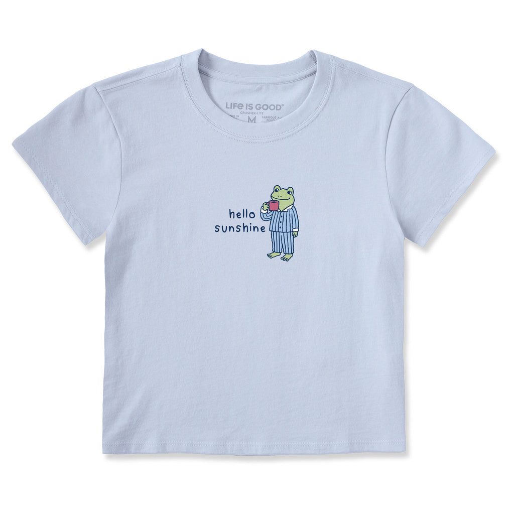 Women's Hello Sunshine Frog Crusher-LITE Shrunken Tee