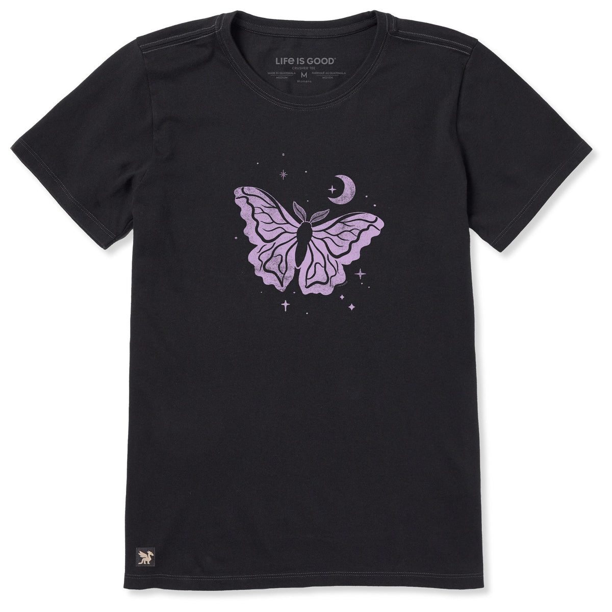Women's Moth Moon Short Sleeve Crusher Tee product image 1