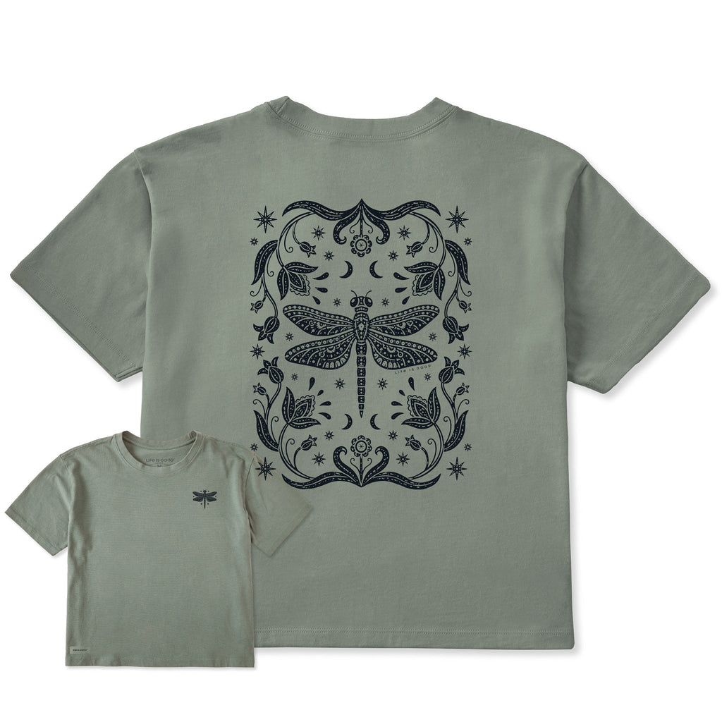 Women's Dragonfly Frame Short Sleeve Crusher Boxy Tee product image 1