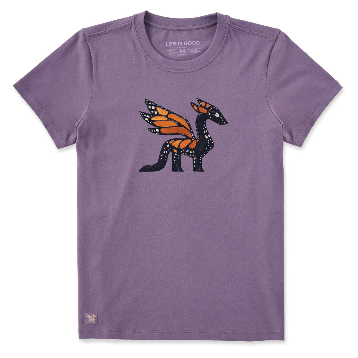 Women's Monarch Dragon Short Sleeve Crusher Tee product image 1