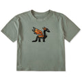 Women's Monarch Dragon Short Sleeve Crusher Boxy Tee product image 1