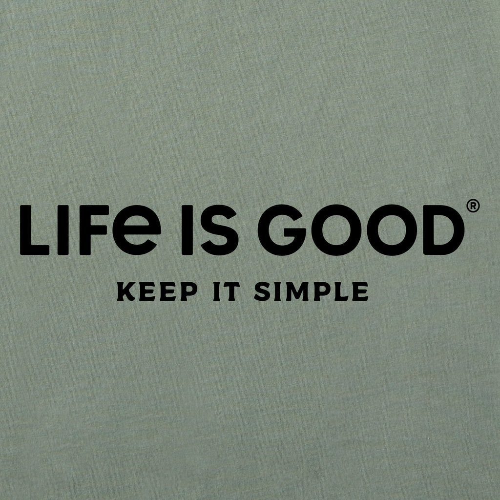 Men's Life is Good KIS Short Sleeve Crusher Tee product image 2