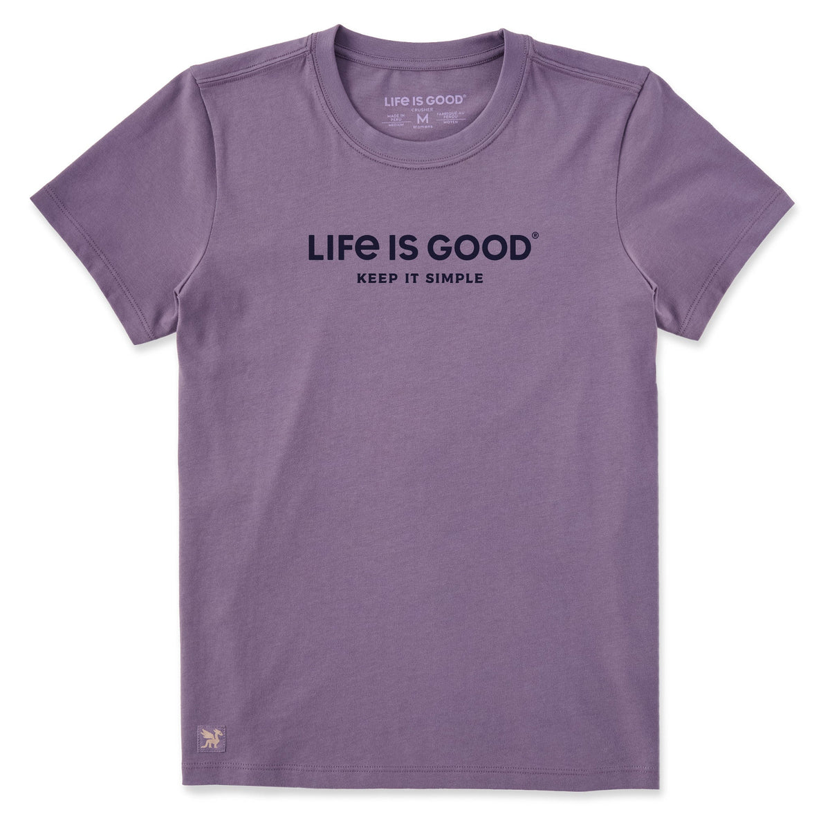Women's Life is Good KIS Short Sleeve Crusher Tee product image 1