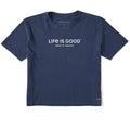 Women's Life is Good KIS Short Sleeve Crusher Boxy Tee product image 1