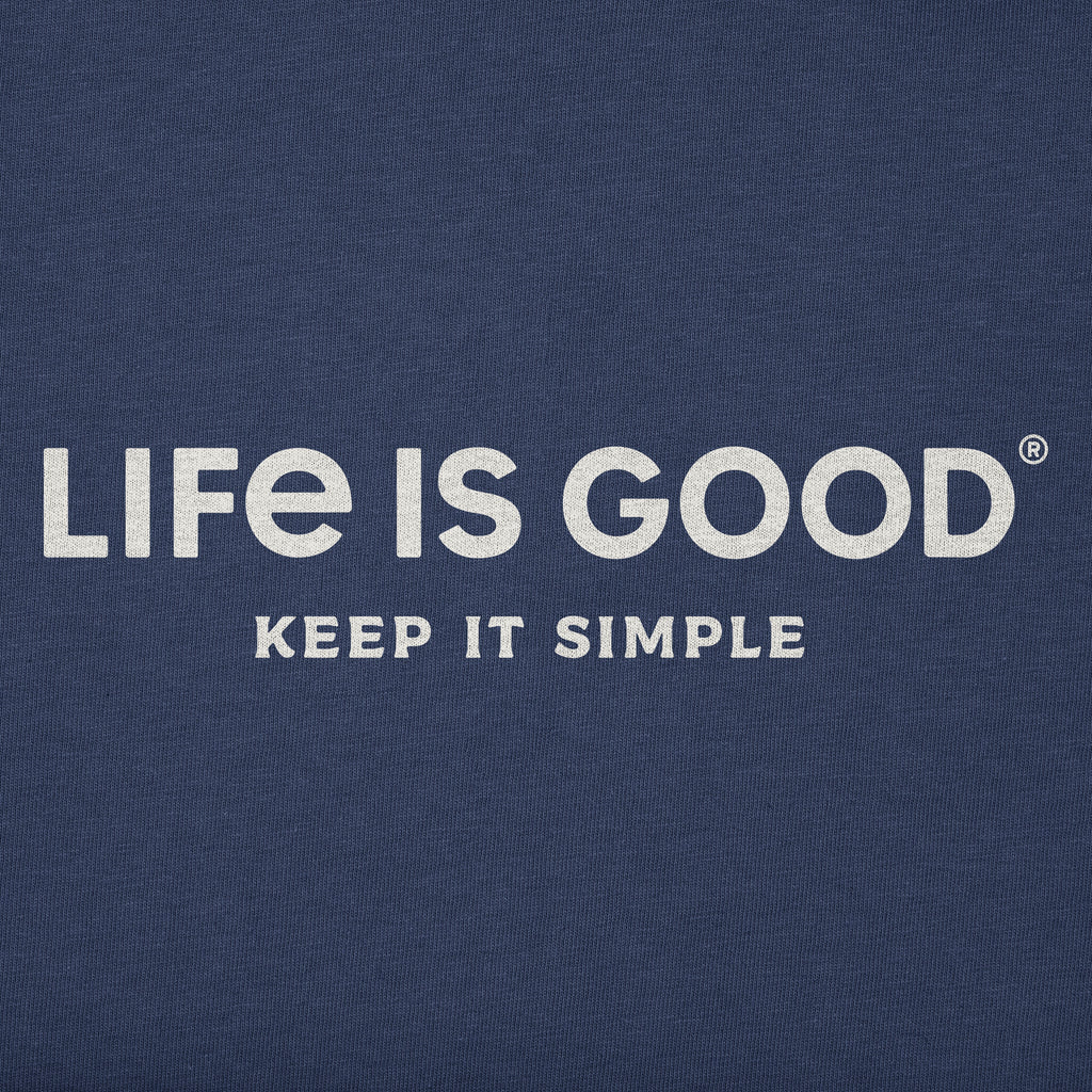 Women's Life is Good KIS Short Sleeve Crusher Boxy Tee product image 2