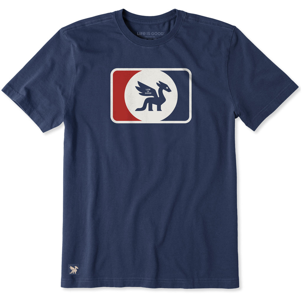 Men's Dragon Emblem Short Sleeve Crusher Tee product image 3