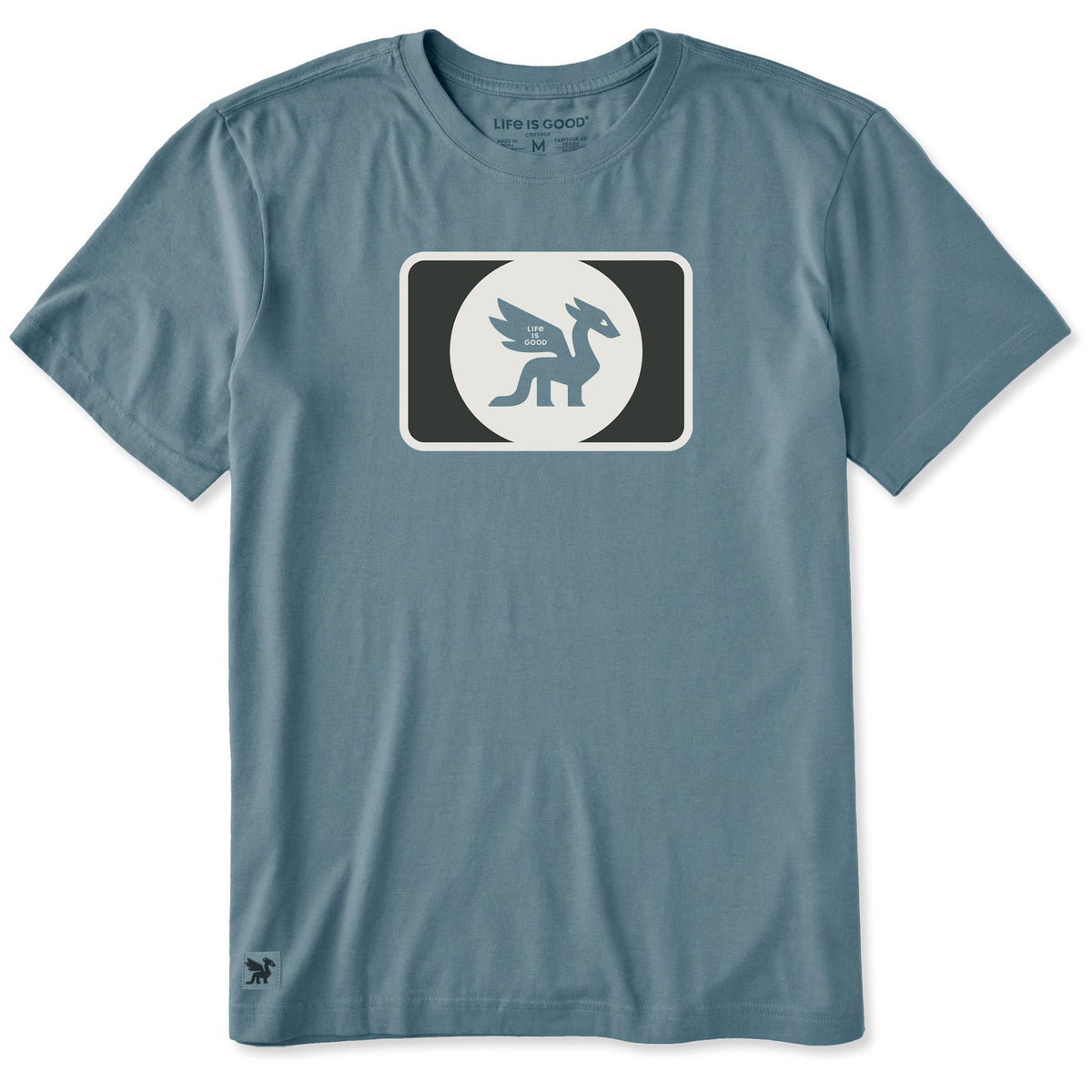 Men's Dragon Emblem Short Sleeve Crusher Tee product image 5