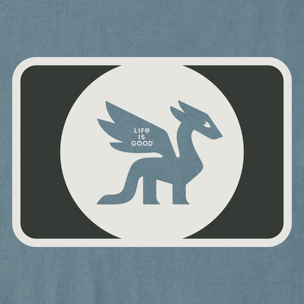 Men's Dragon Emblem Short Sleeve Crusher Tee product image 6
