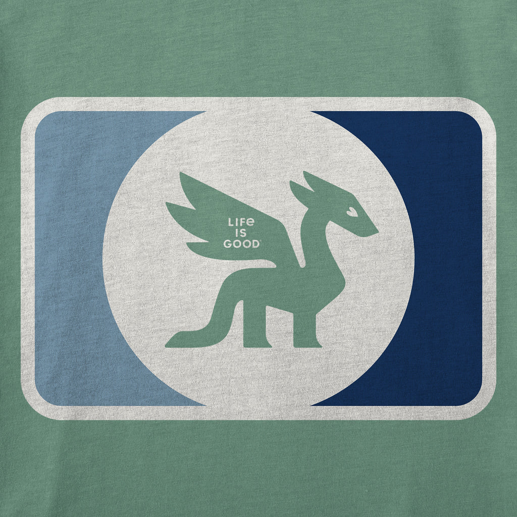 Women's Dragon Emblem Short Sleeve Crusher Boxy Tee product image 2