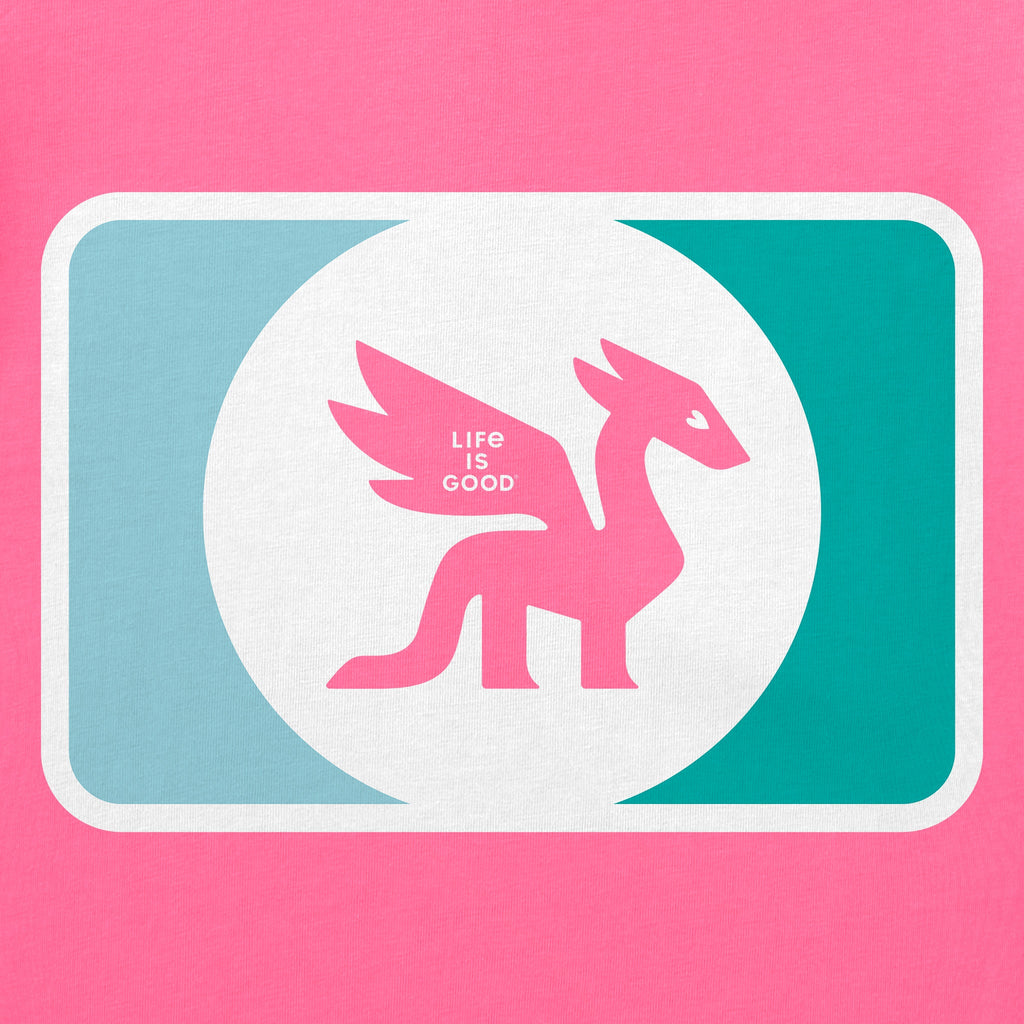Women's Dragon Emblem Short Sleeve Crusher Boxy Tee product image 4