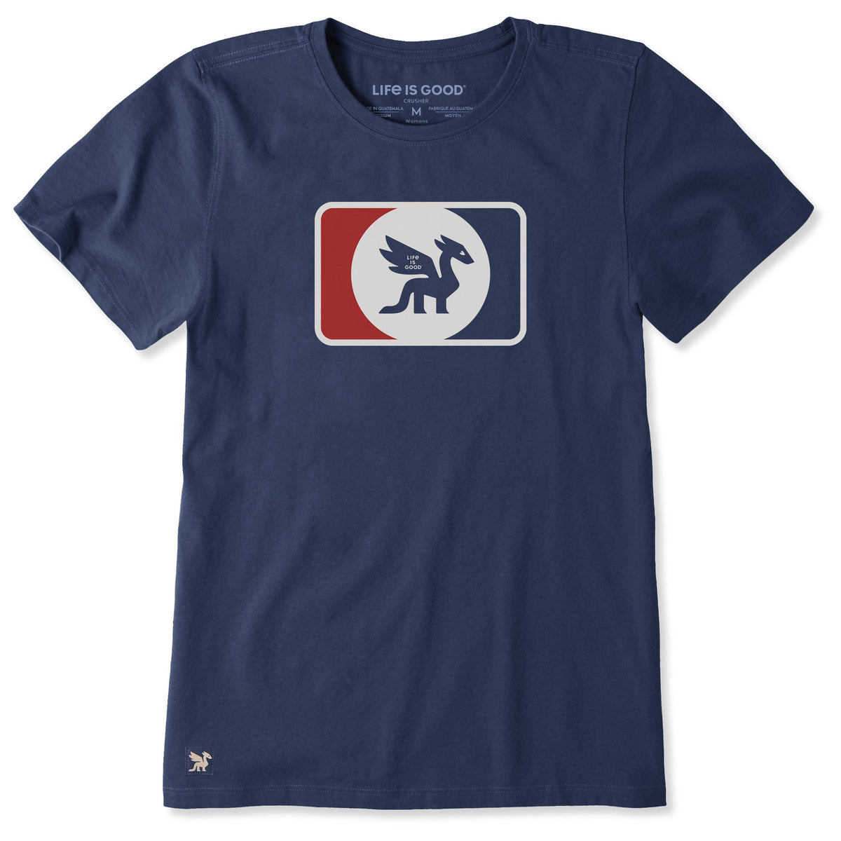 Women's Dragon Emblem Short Sleeve Crusher Tee product image 1