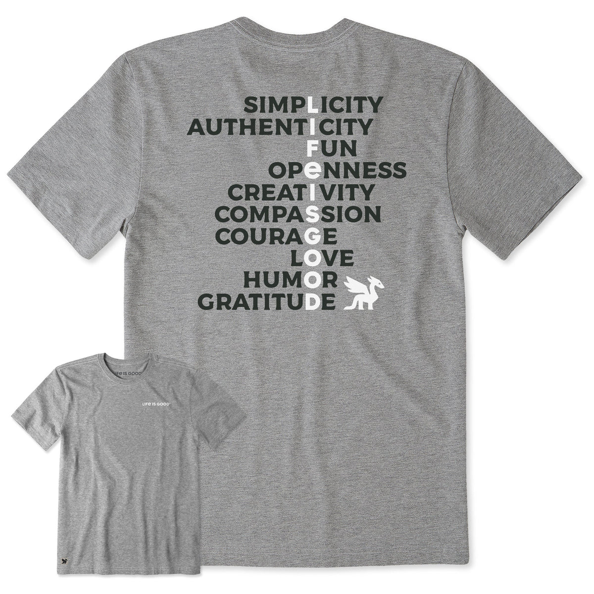 Men's Superpowers Stack Short Sleeve Crusher Tee product image 4