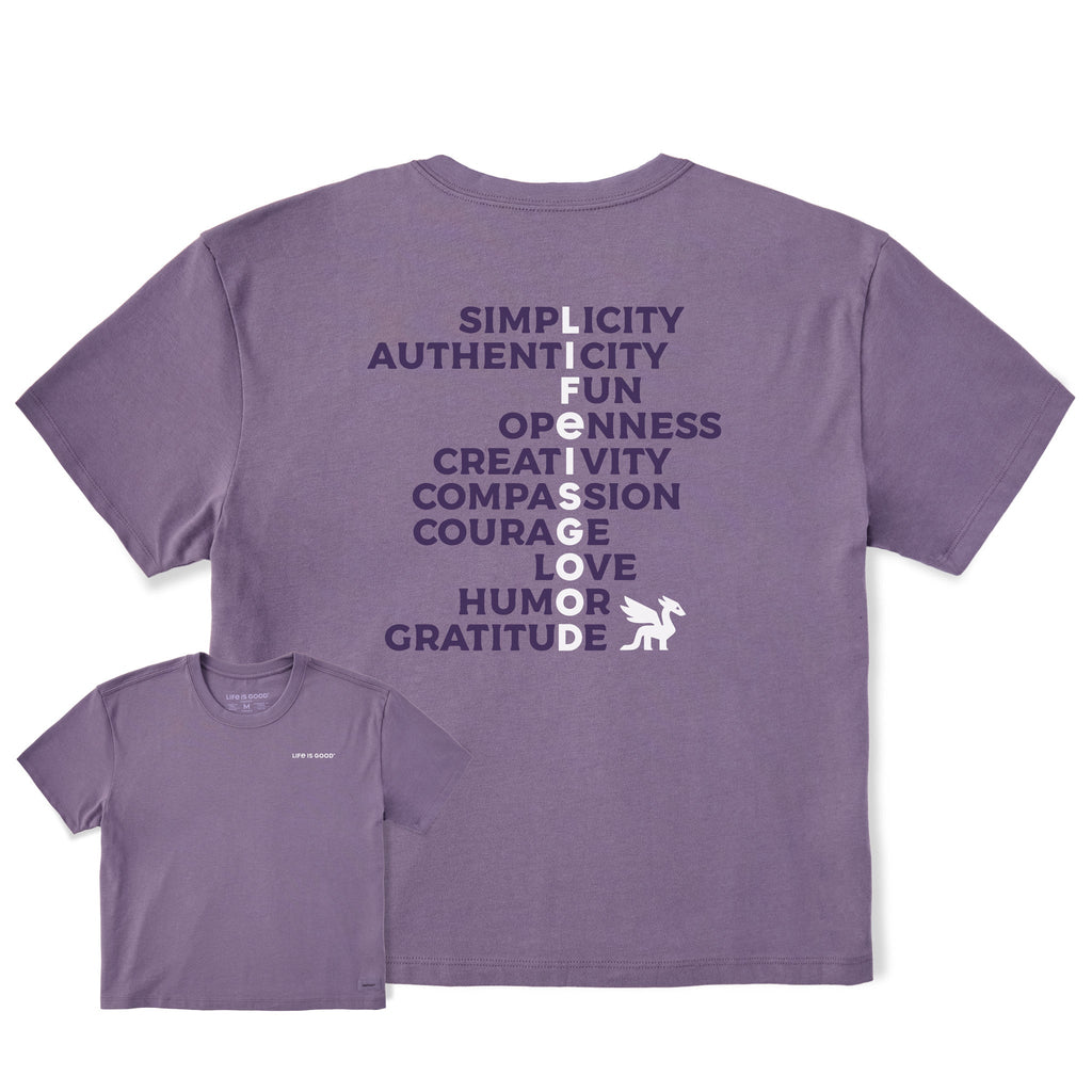 Women's Superpowers Stack Short Sleeve Crusher Boxy Tee product image 4