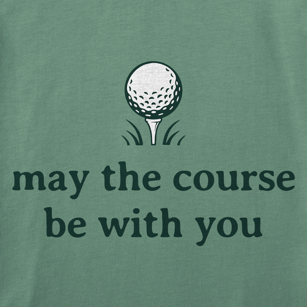 Men's May the Course Be With You Simple Short Sleeve product image 2