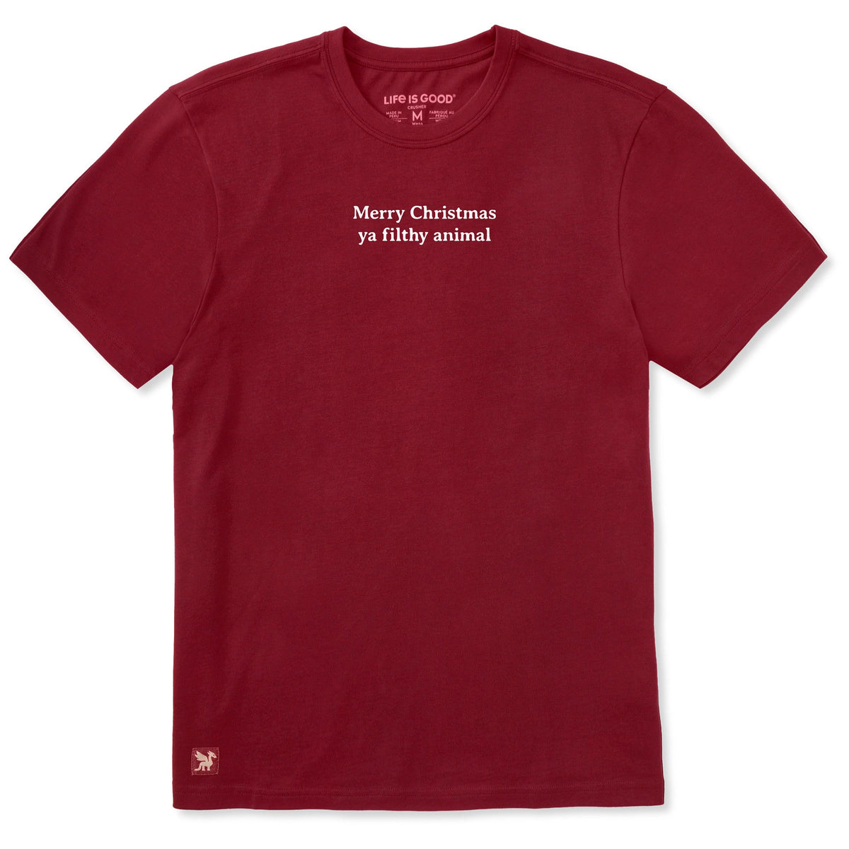 Men's Merry Christmas Ya Filthy Animal Simple Short Sleeve product image 1